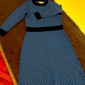 Brand new Boden knitted dress. Size 6.